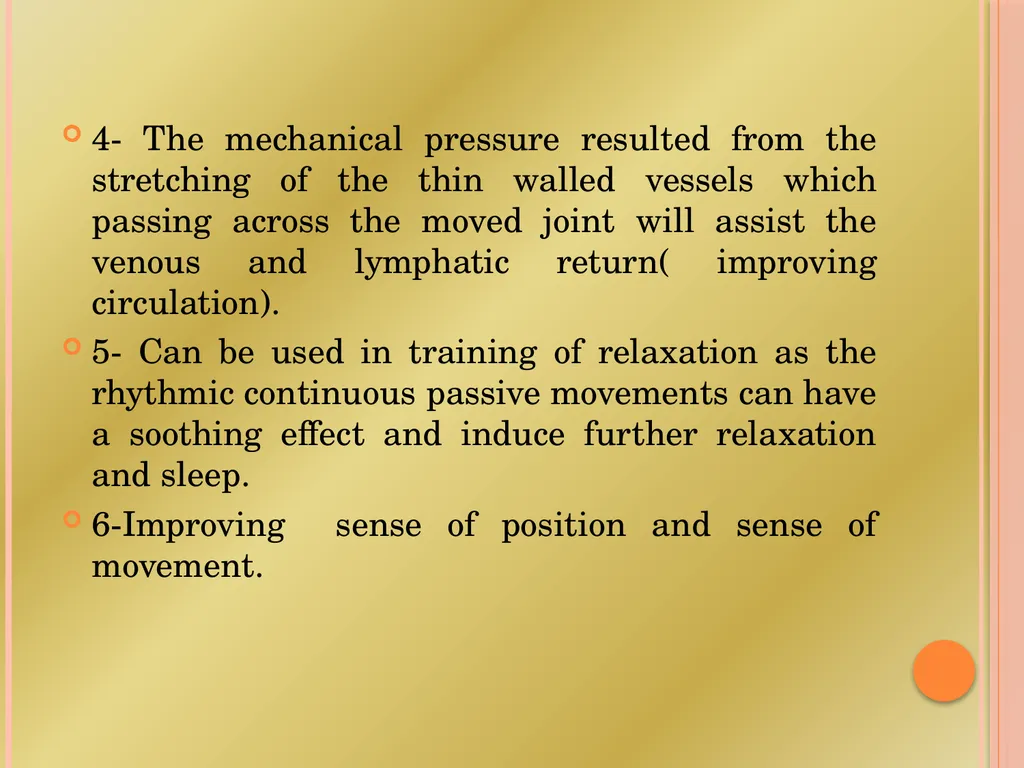 PASSIVE MOVEMENT Passive Movement These movements - slide 9 of 16