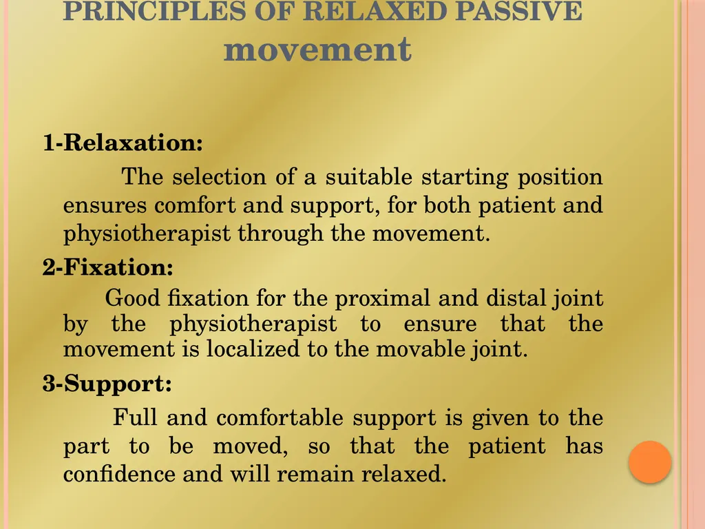 PASSIVE MOVEMENT Passive Movement These movements - slide 6 of 16