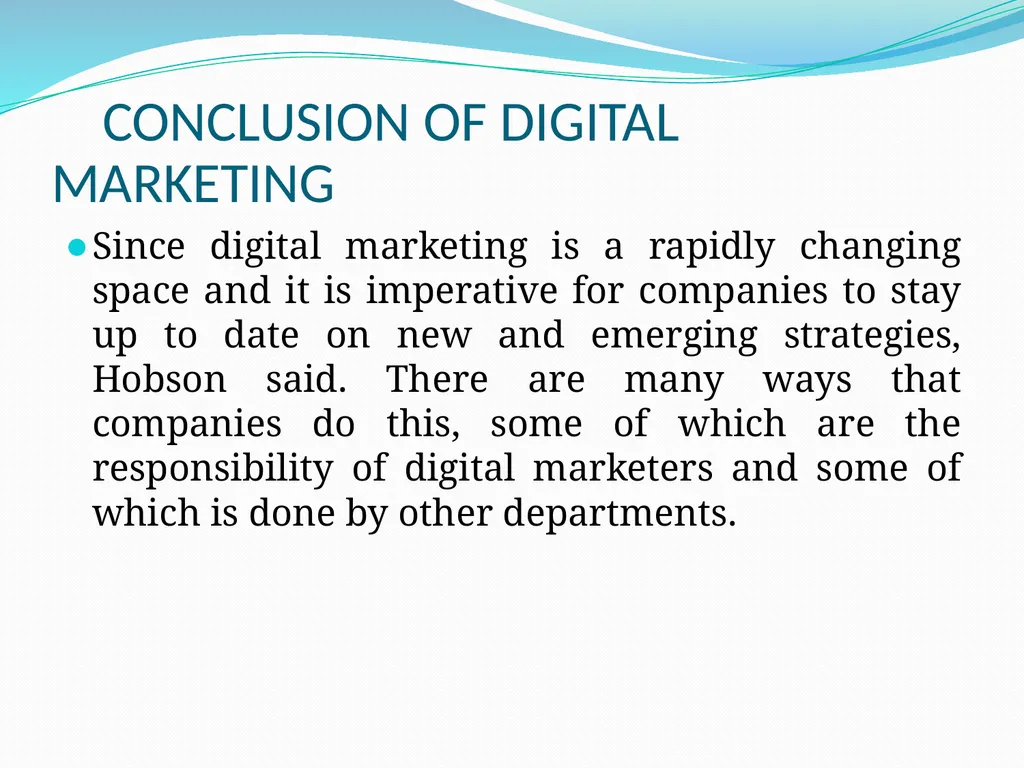 DIGITAL MARKETING By S.Vijayalakshmi. Assistant - slide 10 of 10