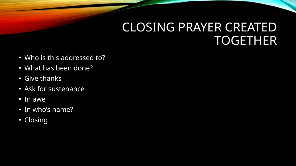 CR-C - Ongoing Prayer Life and Personal Study of - slide 24 of 29