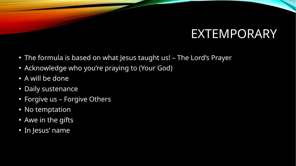 CR-C - Ongoing Prayer Life and Personal Study of - slide 6 of 29