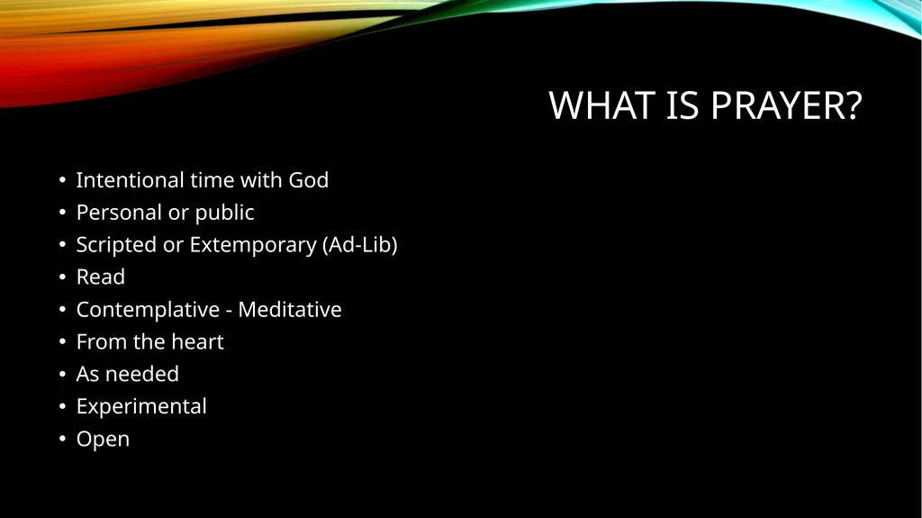 CR-C - Ongoing Prayer Life and Personal Study of - slide 4 of 29