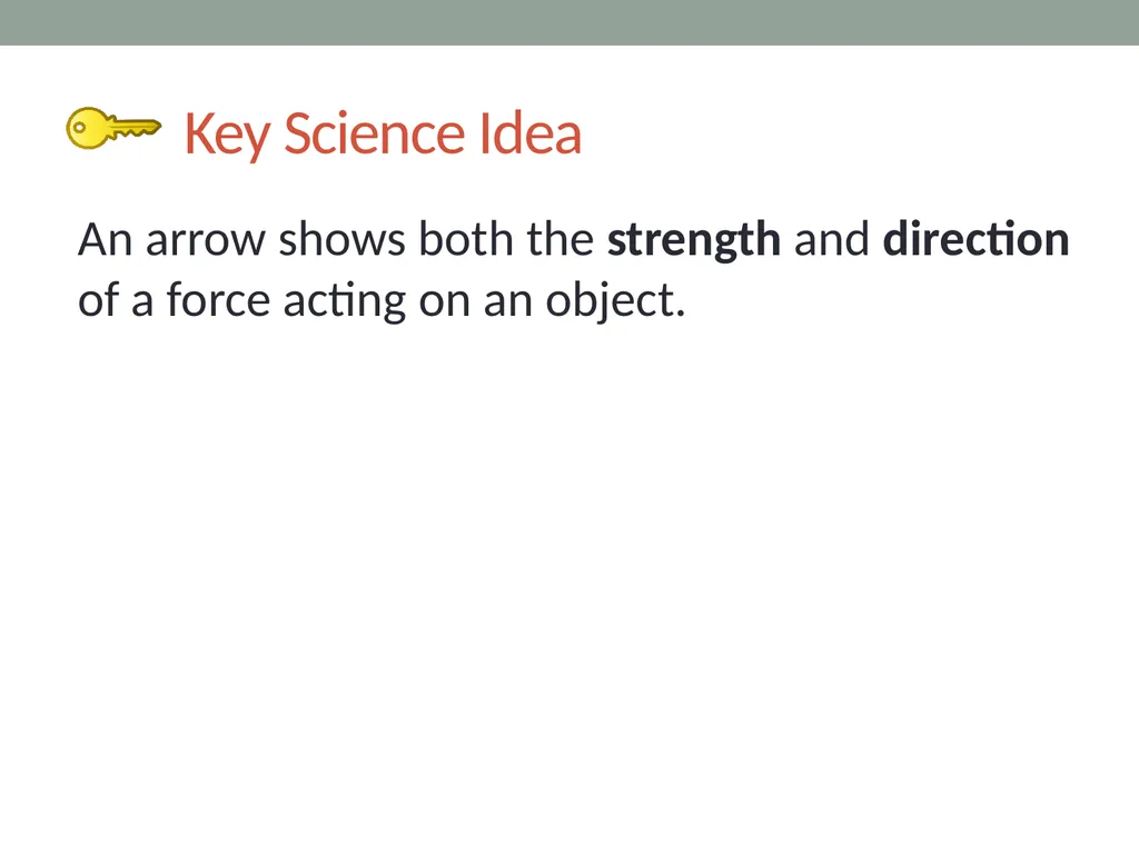 Forces Lesson 2B How Can We Draw the Forces - slide 3 of 14