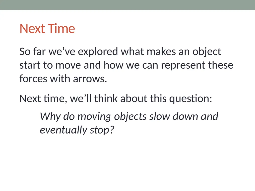 Forces Lesson 2B How Can We Draw the Forces - slide 14 of 14