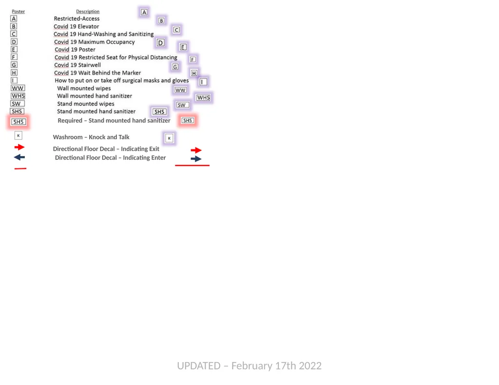 Required – Stand mounted hand sanitizer - slide 1 of 5