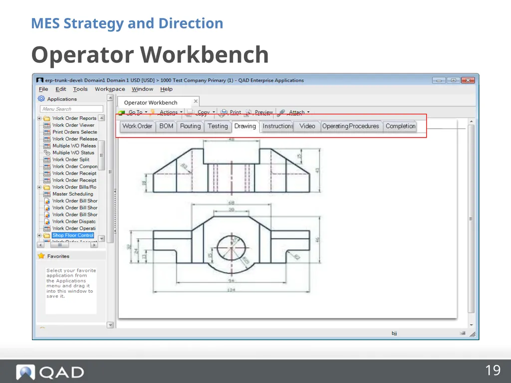 QAD MES Strategy and Direction Phil Friedman - slide 19 of 33