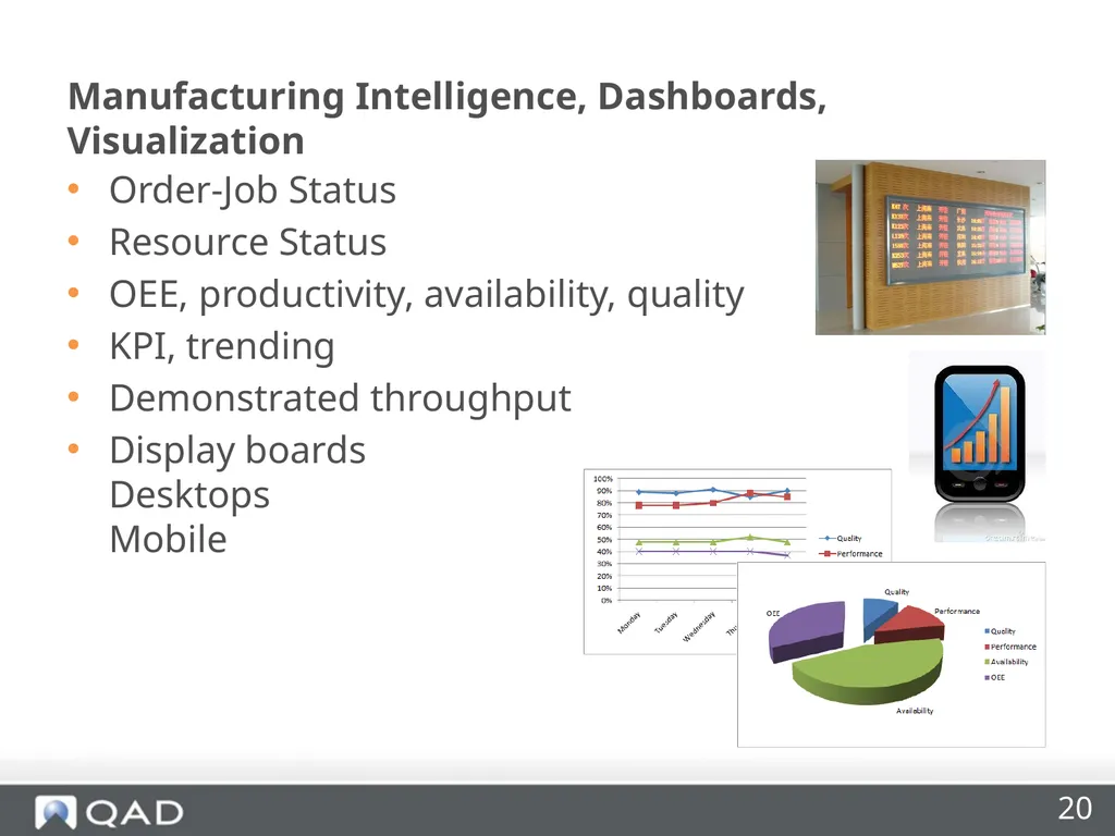 QAD MES Strategy and Direction Phil Friedman - slide 20 of 33