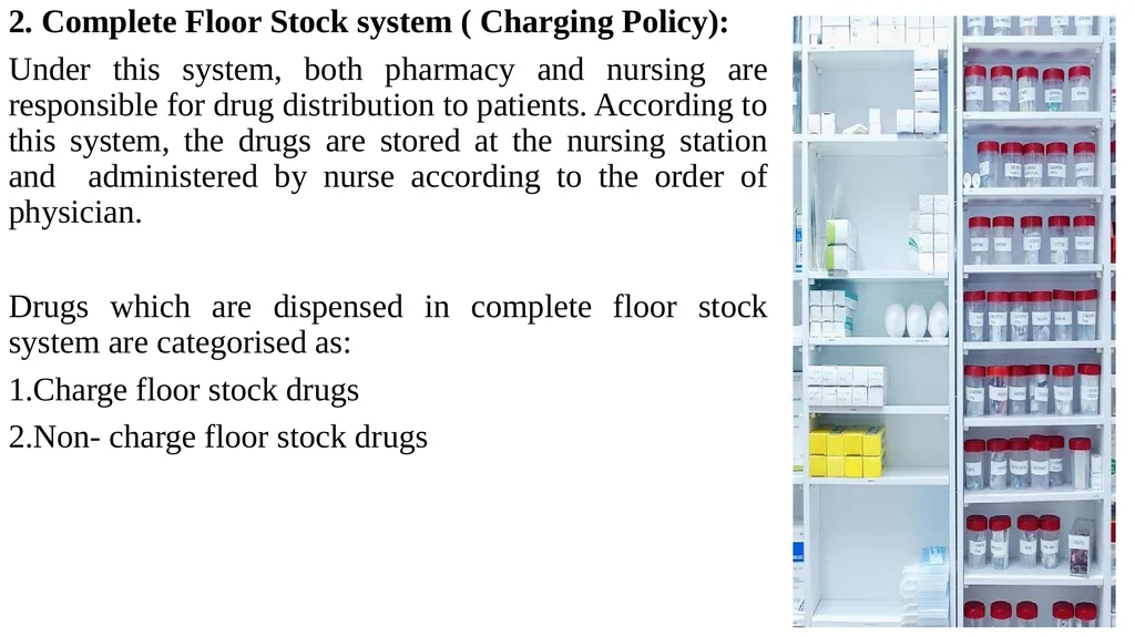 Drug Distribution system in hospital By: - slide 5 of 26