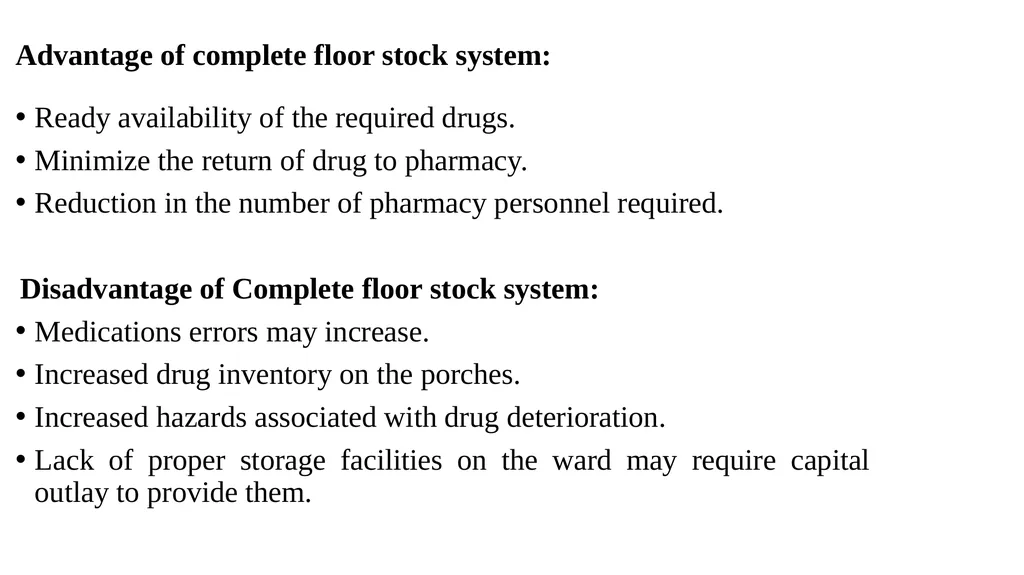 Drug Distribution system in hospital By: - slide 8 of 26