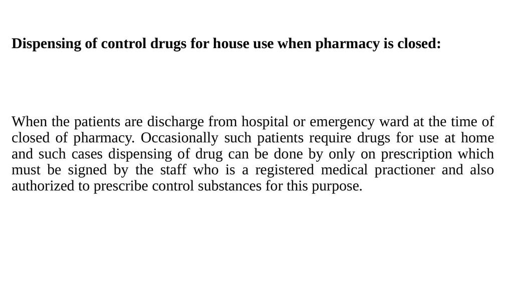 Drug Distribution system in hospital By: - slide 23 of 26