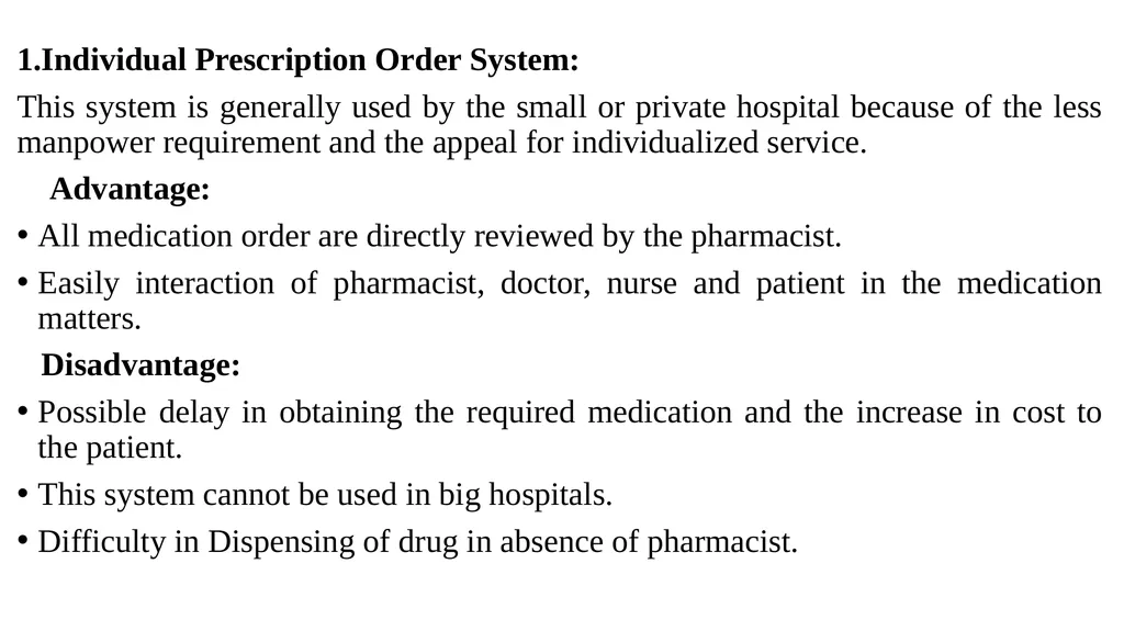 Drug Distribution system in hospital By: - slide 4 of 26