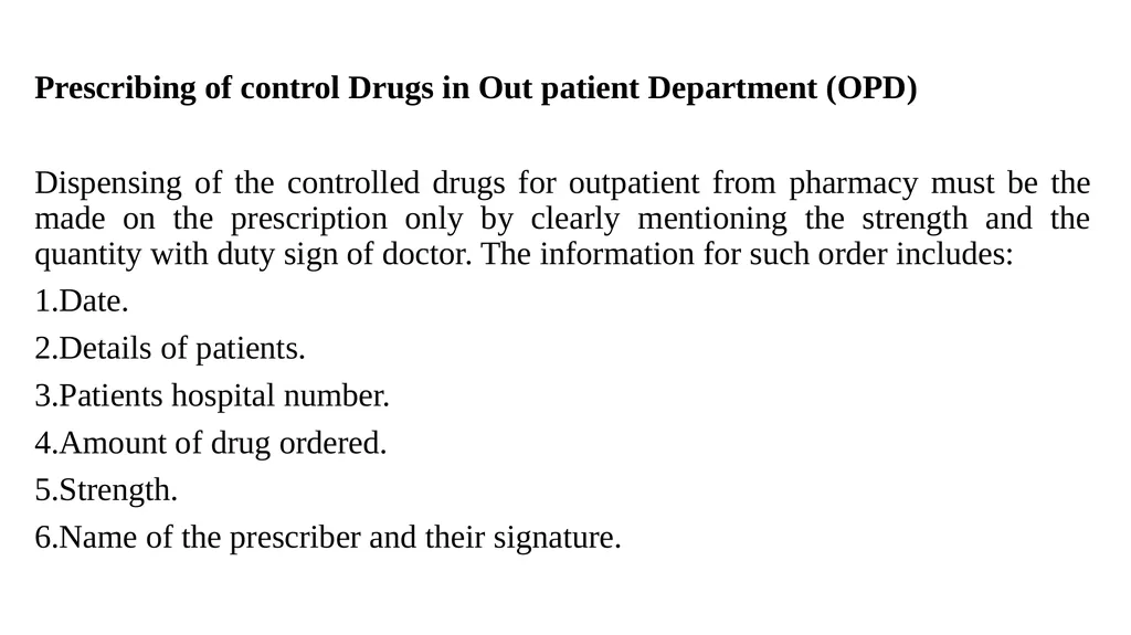 Drug Distribution system in hospital By: - slide 22 of 26