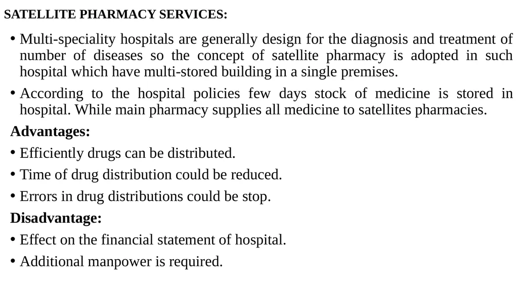 Drug Distribution system in hospital By: - slide 18 of 26