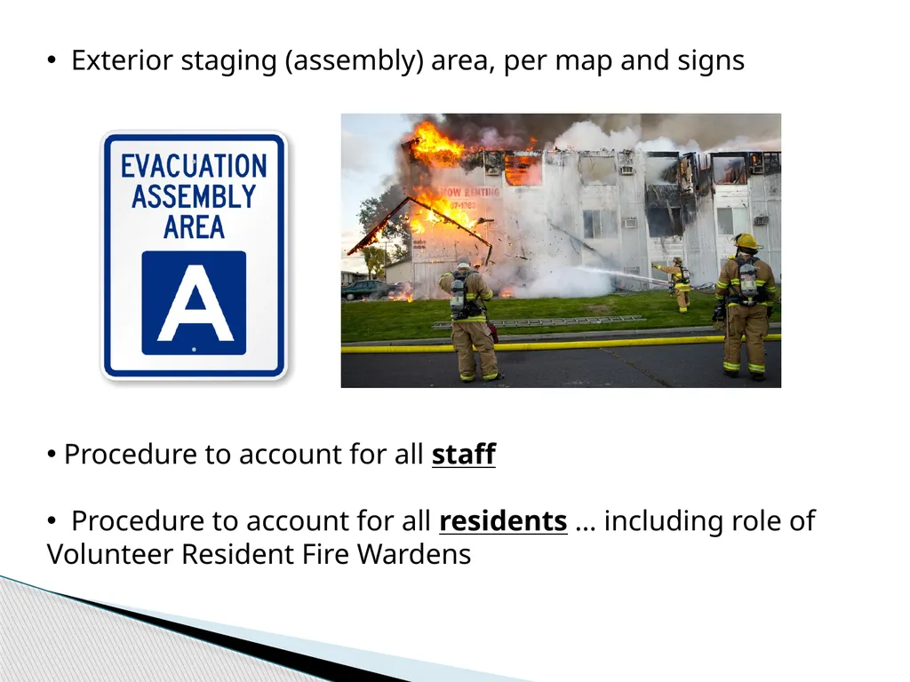 Emergency Evacuations: Multi-Level Apartments - slide 9 of 13