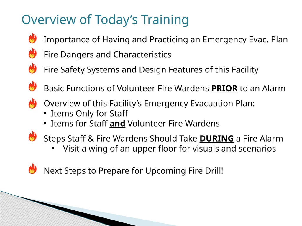 Emergency Evacuations: Multi-Level Apartments - slide 2 of 13