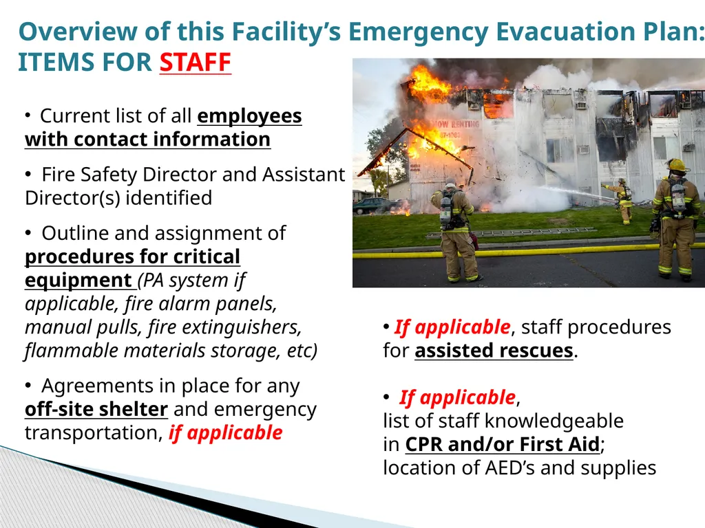 Emergency Evacuations: Multi-Level Apartments - slide 7 of 13