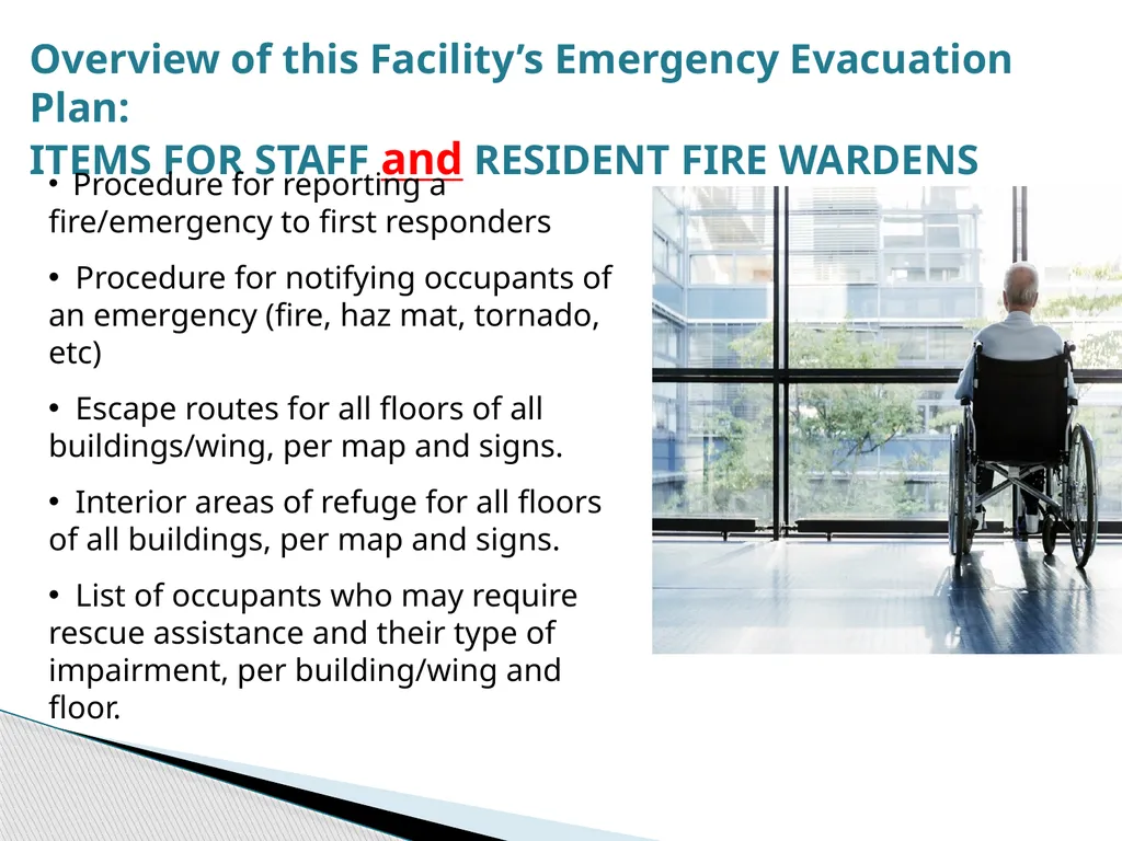 Emergency Evacuations: Multi-Level Apartments - slide 8 of 13