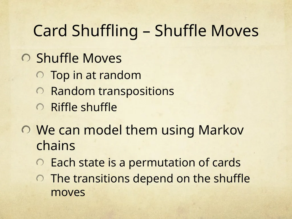Random Walks and Markov Chains Nimantha Thushan - slide 81 of 90