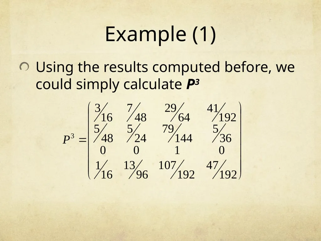 Random Walks and Markov Chains Nimantha Thushan - slide 31 of 90