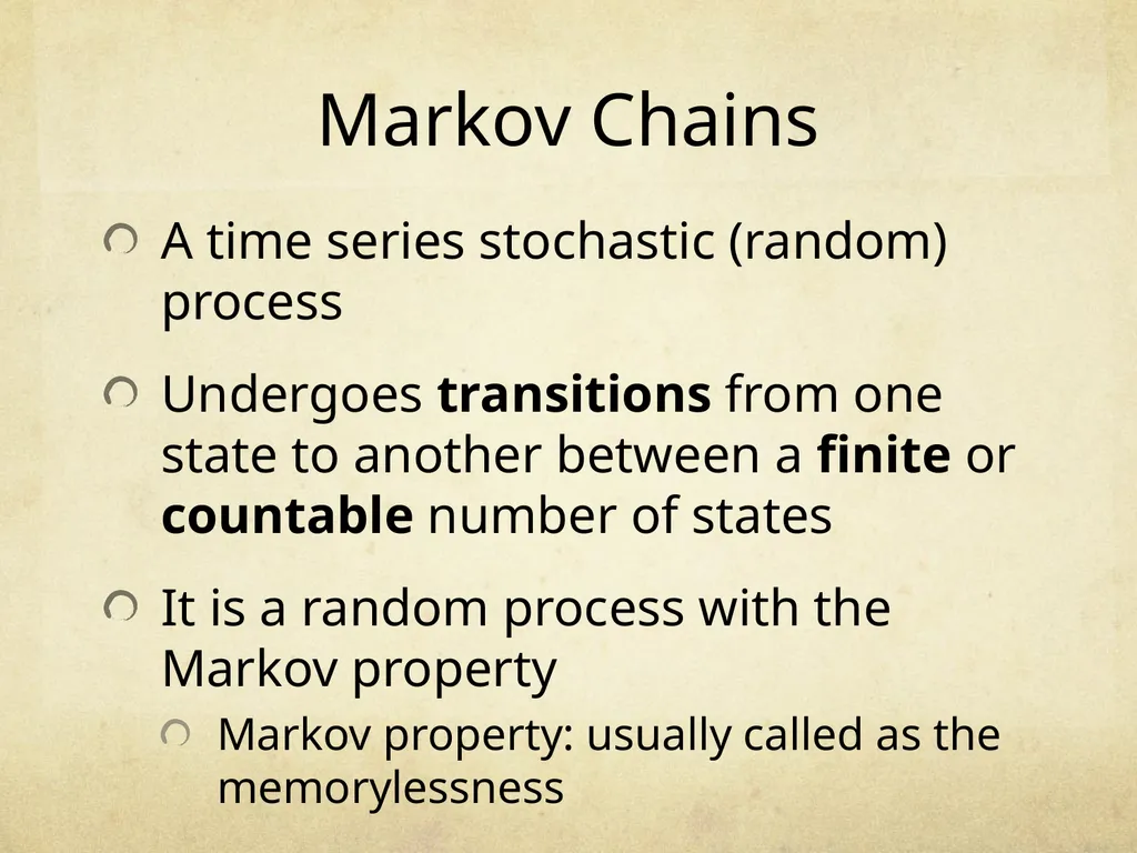 Random Walks and Markov Chains Nimantha Thushan - slide 20 of 90