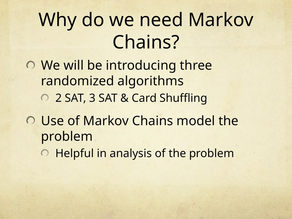 Random Walks and Markov Chains Nimantha Thushan - slide 34 of 90