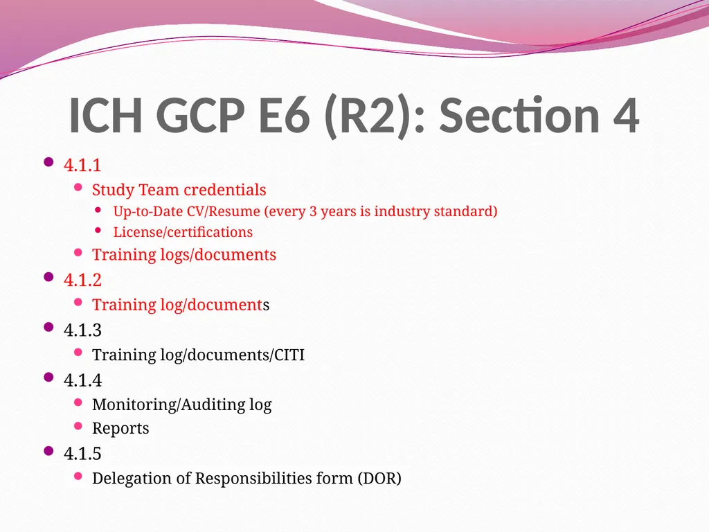 Essential Documents and Documentation: Best - slide 14 of 33