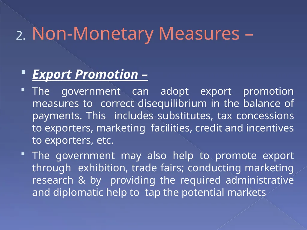 Presentation on Balance Of Payment (BOP) - slide 12 of 17