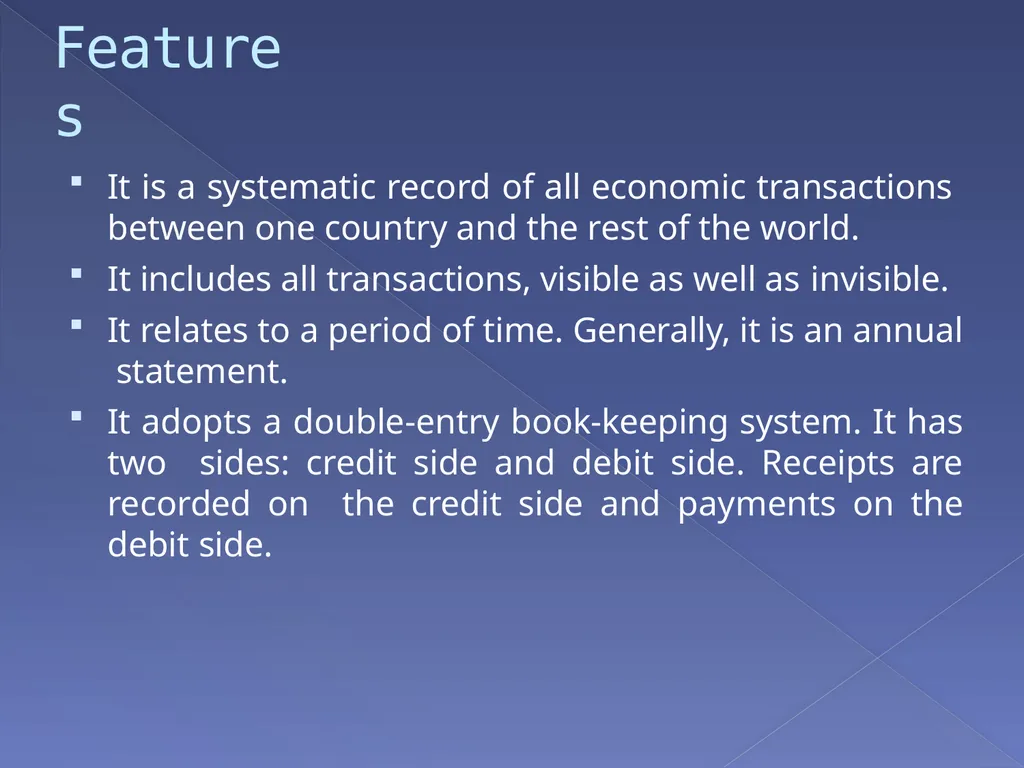 Presentation on Balance Of Payment (BOP) - slide 4 of 17