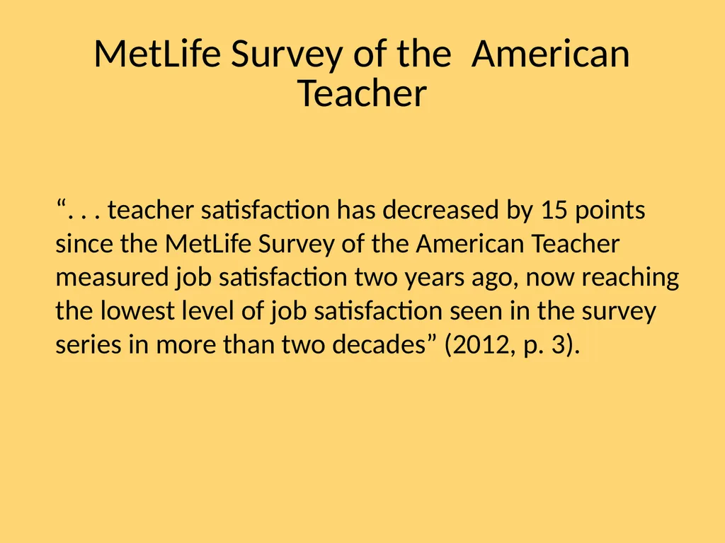 Teacher Well-Being: Current Knowledge, Future - slide 4 of 27
