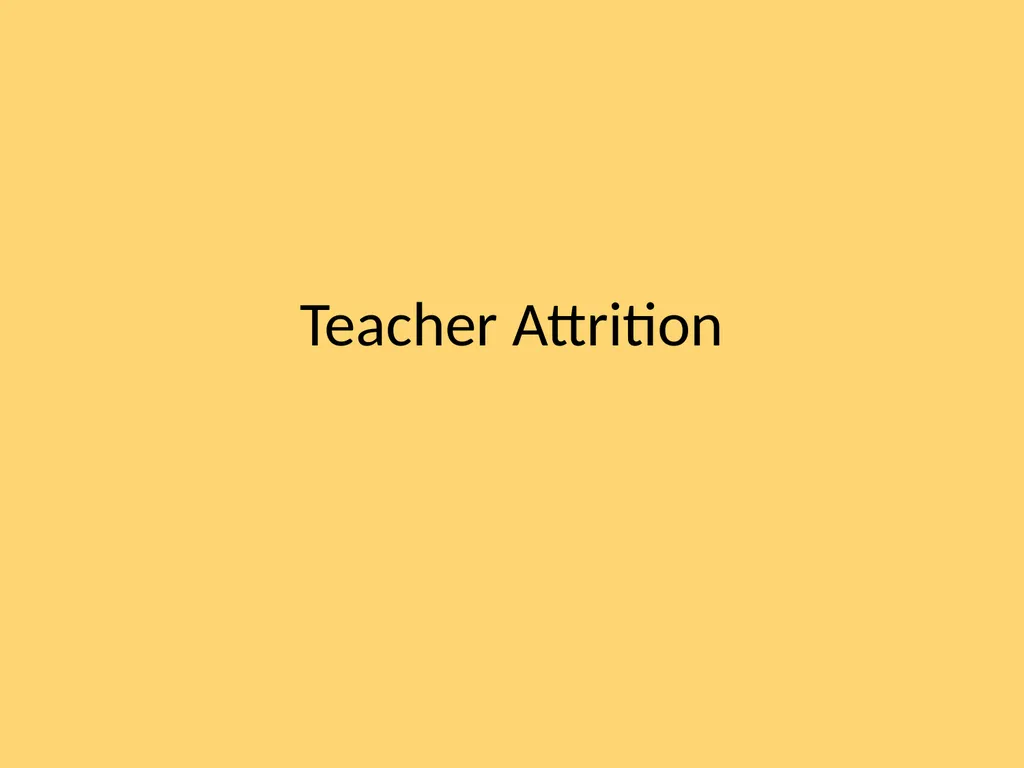 Teacher Well-Being: Current Knowledge, Future - slide 6 of 27