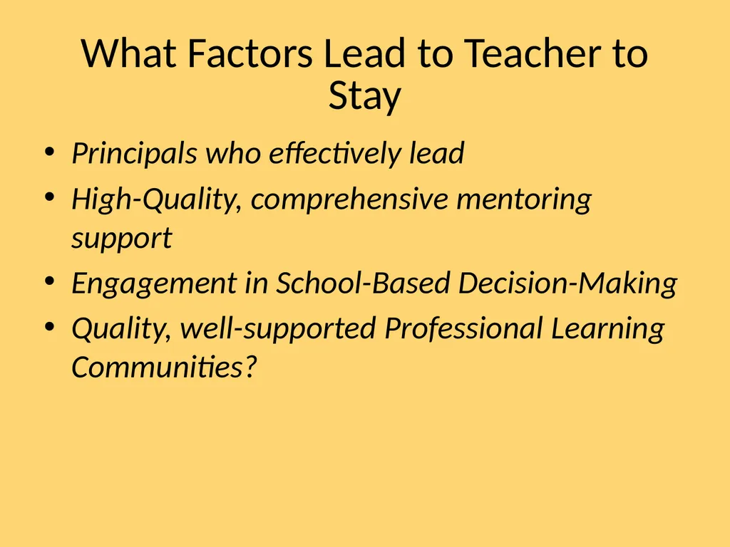 Teacher Well-Being: Current Knowledge, Future - slide 23 of 27