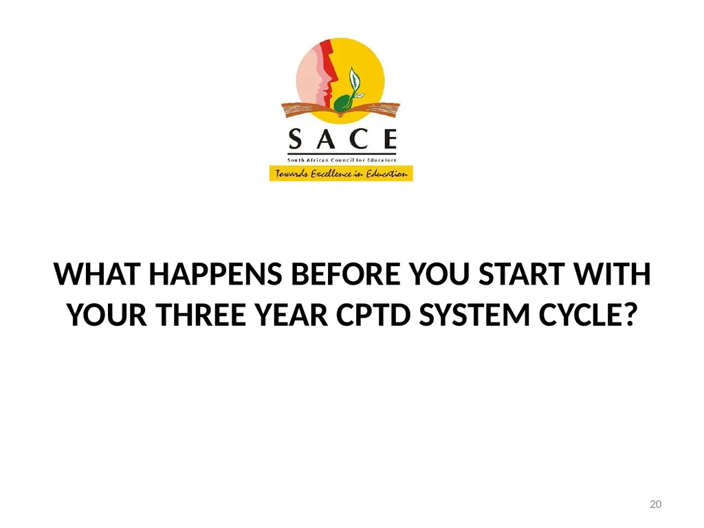 Continuing Professional Teacher Development (CPTD) - slide 20 of 56