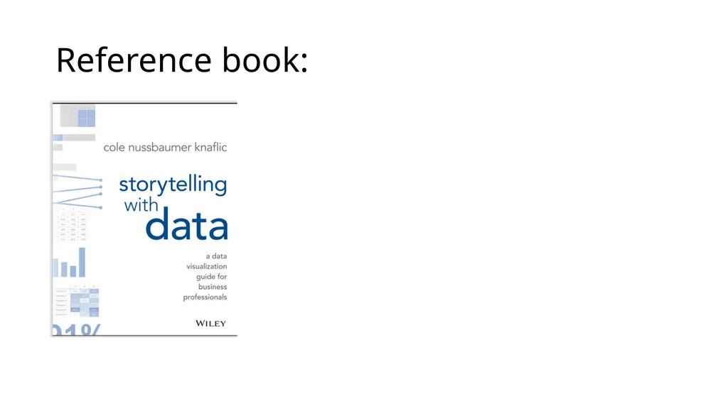 Storytelling with Data 4.1 The importance of - slide 29 of 29