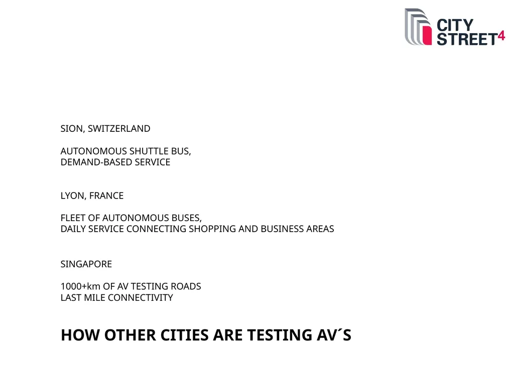 STREETS FOR 2030 PROPOSING STREETS FOR INTEGRATED - slide 5 of 10