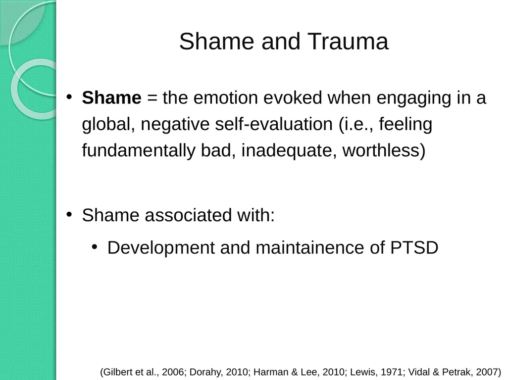 Developing a Compassion-Based Therapy for - slide 3 of 19