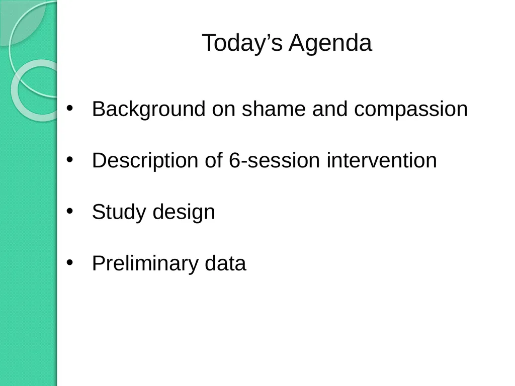 Developing a Compassion-Based Therapy for - slide 2 of 19