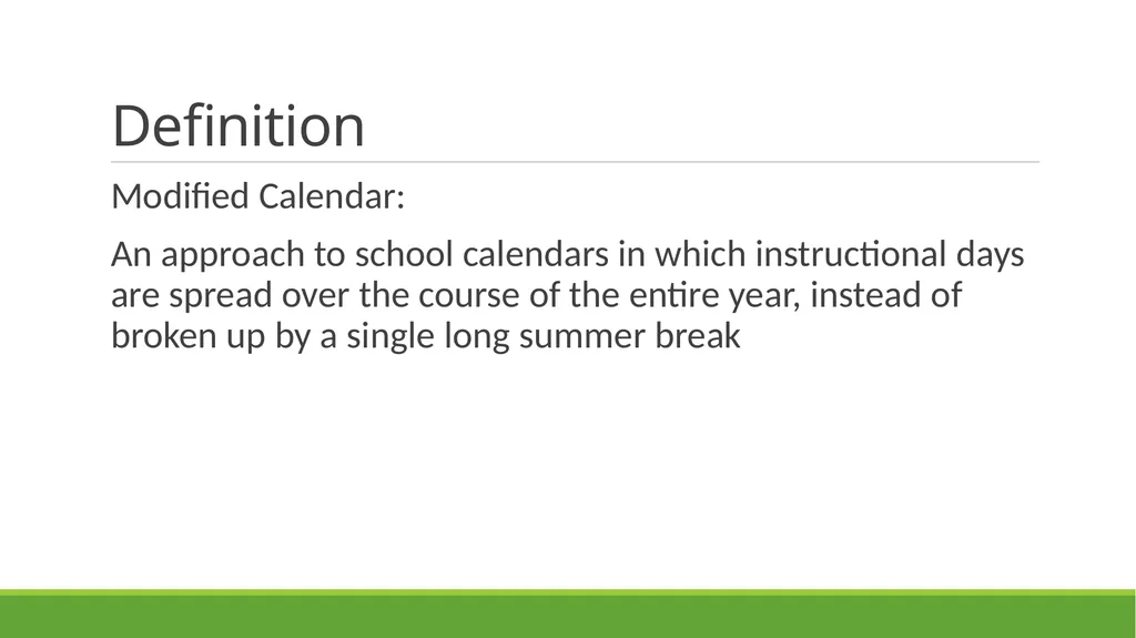 Proposed Modified Calendars 2025-2026 and - slide 5 of 21