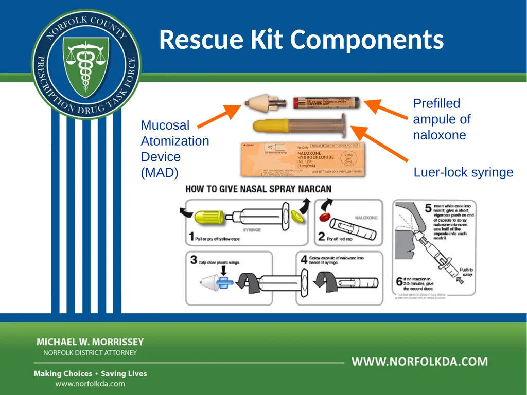 Overdose Response Training Dave Morgan, RPh Safe - slide 27 of 36
