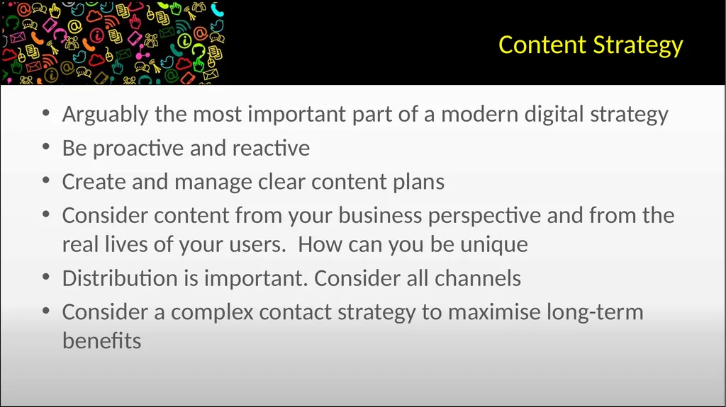 Digital Marketing Strategy Quick tips: The - slide 6 of 7