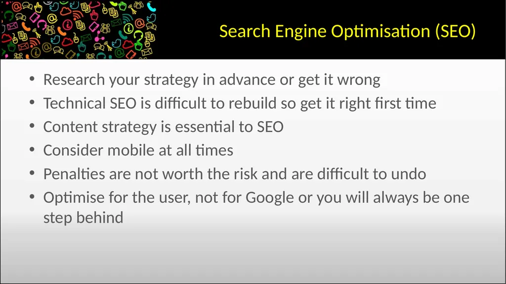 Digital Marketing Strategy Quick tips: The - slide 2 of 7