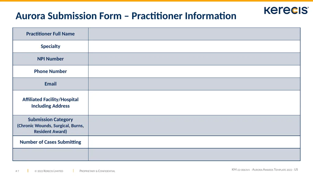 Case Study Guide & Template Aurora Awards - slide 7 of 24