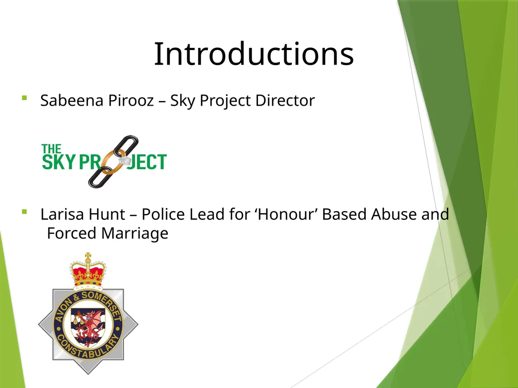FORCED MARRIAGE AND ‘HONOUR’ BASED ABUSE - slide 2 of 24