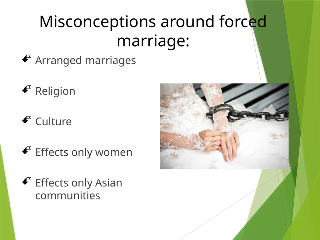 FORCED MARRIAGE AND ‘HONOUR’ BASED ABUSE - slide 8 of 24