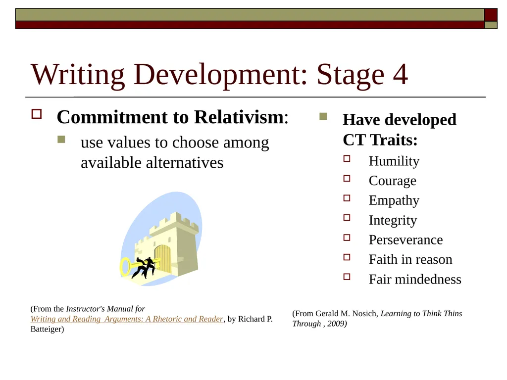 Writing More About Less Attaining depth Analyzing - slide 12 of 12