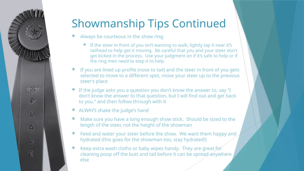 Dixon Ridge 4-H Halter Breaking/Training, - slide 9 of 10