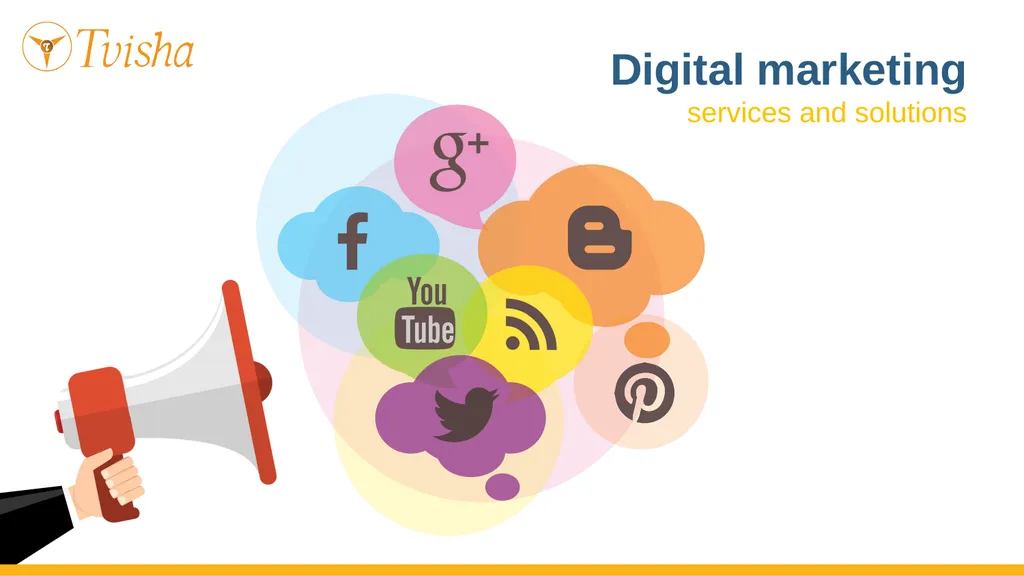 Digital marketing services and solutions - slide 1 of 12