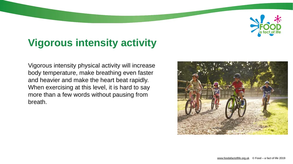 Physical activity Physical activity An active - slide 8 of 14