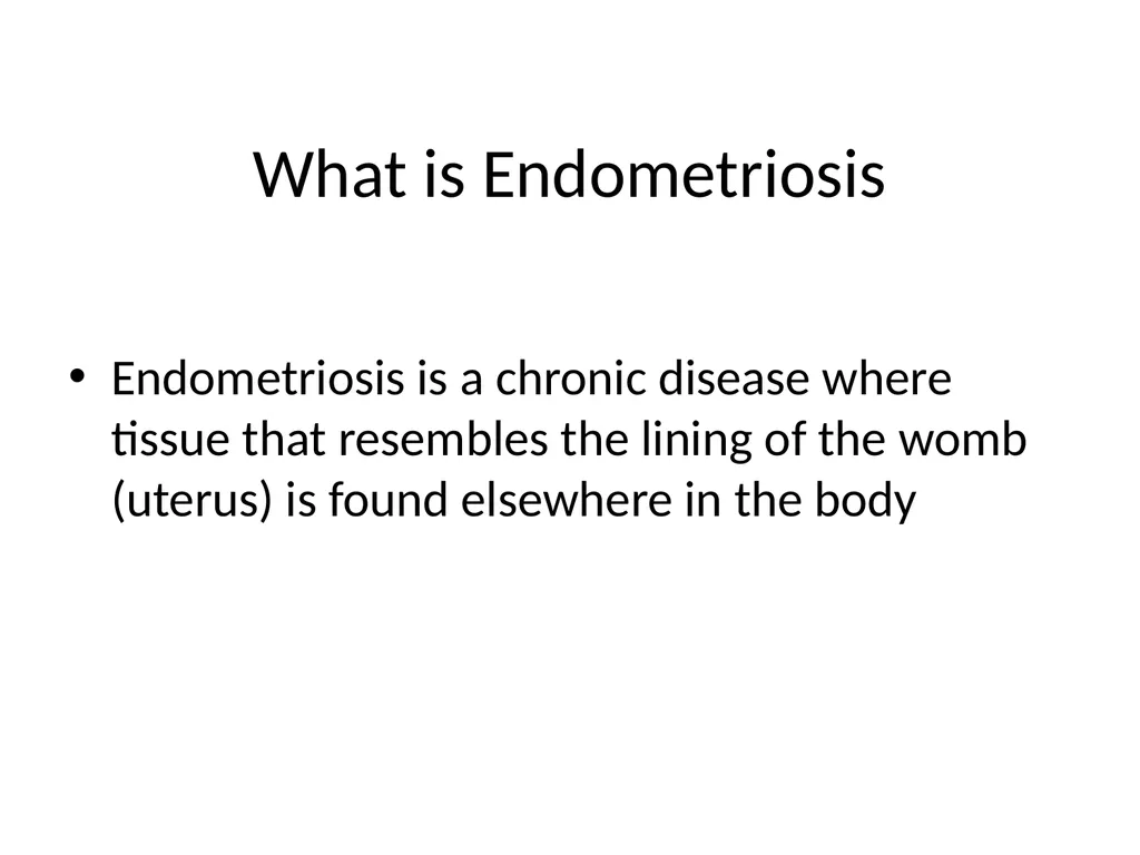 Endometriosis Dr Fulufhelo Tshivhula Specialist - slide 2 of 71