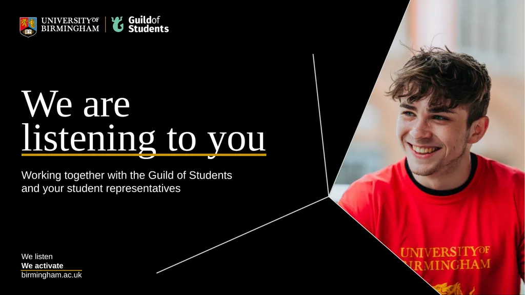 We are listening to you How the University of - slide 6 of 10