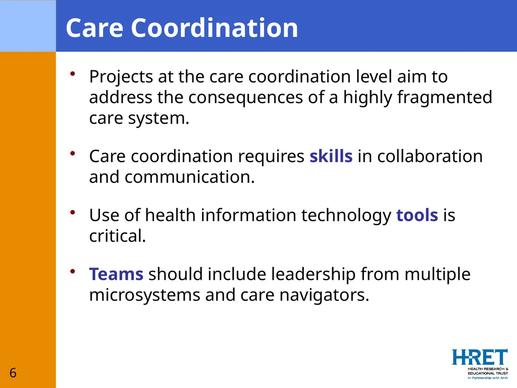 Leading Improvement Across the Continuum: Skills, - slide 7 of 18